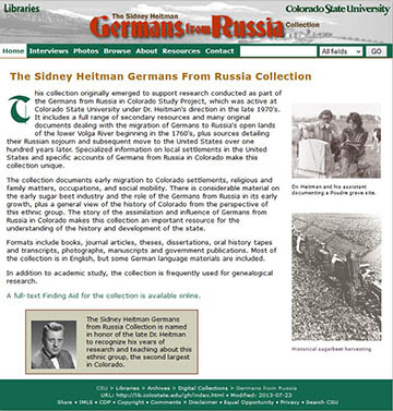 Germans from Russia Collection