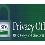 Privacy Banner USDA web site